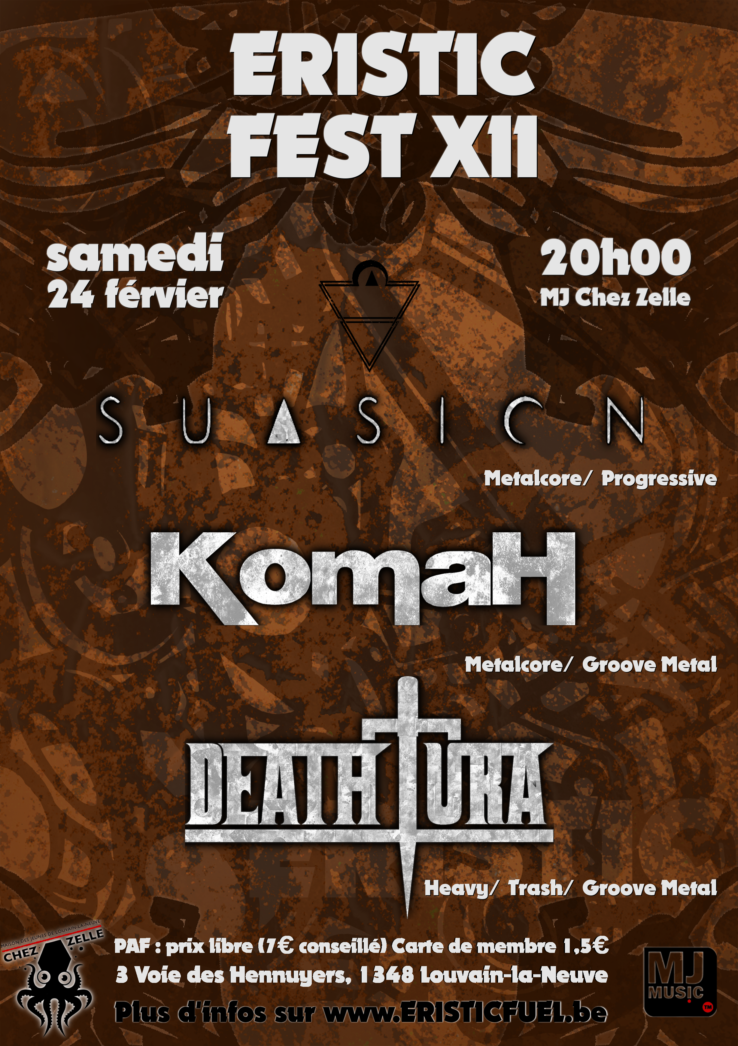 Affiche Eristic Fest XII